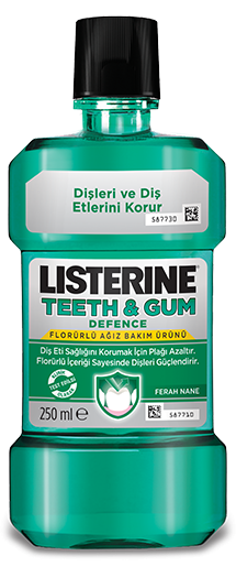 LISTERINE<sup>®</sup> TEETH AND GUM DEFENCE